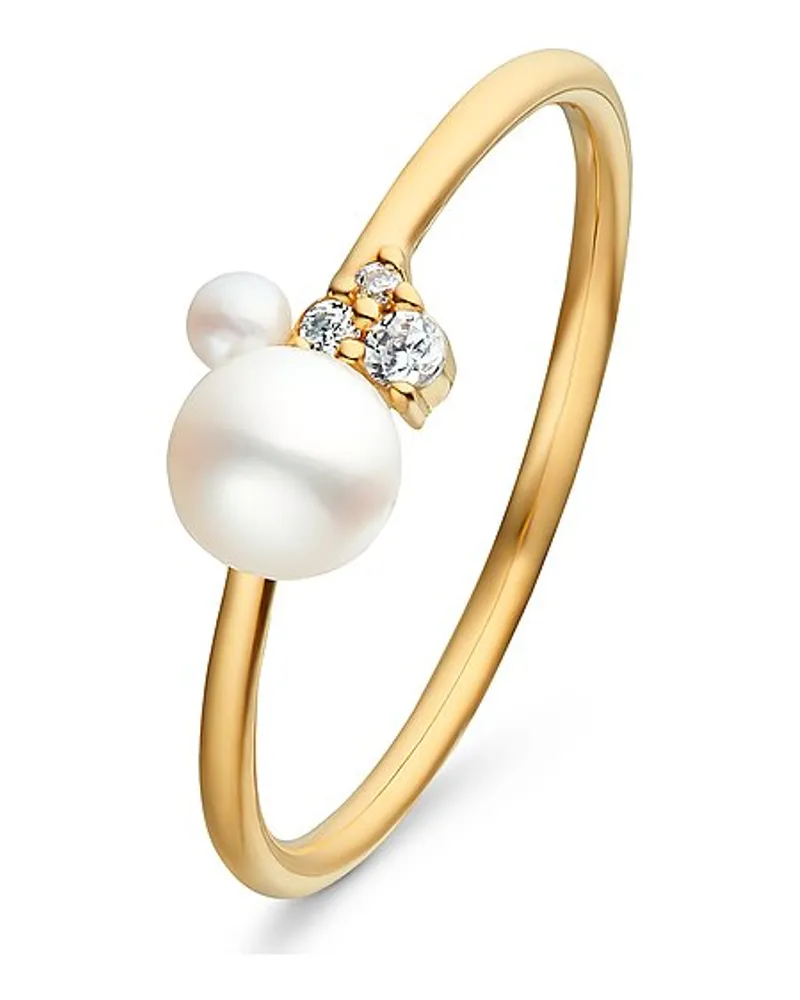 VALERIA Damenring Gelbgold