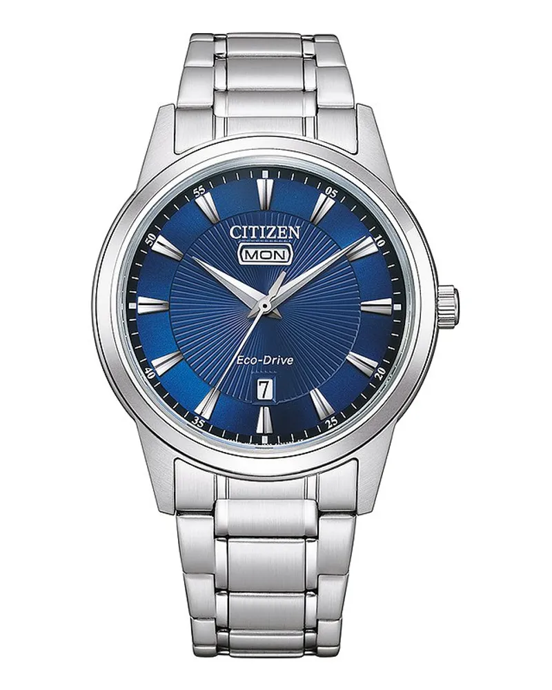Citizen Herrenuhr Eco Drive Silber
