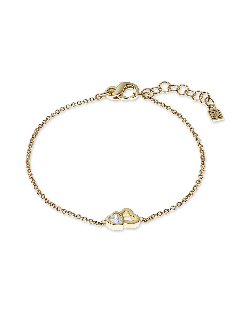 JETTE Armband HEARTS Gelbgold