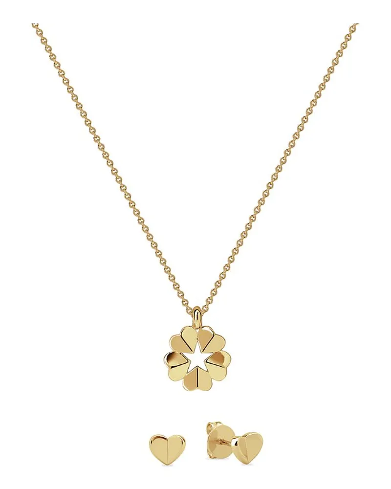 JETTE Schmuck-Set ANNIVERSARY Gelbgold