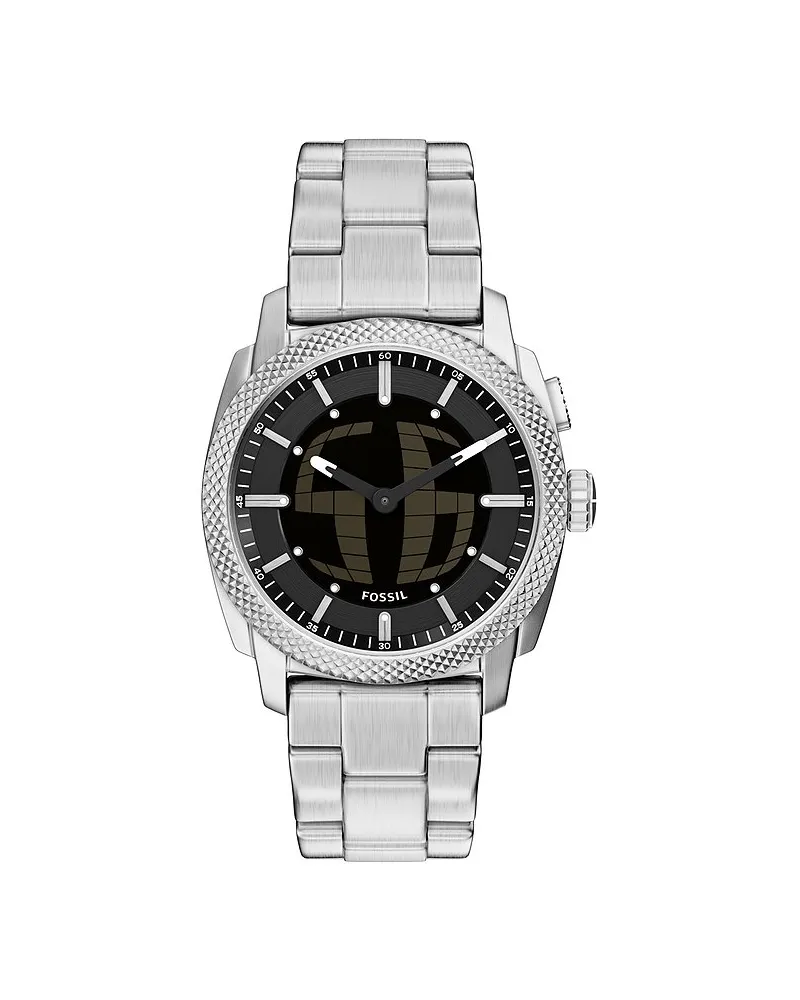 Fossil Herrenuhr MACHINE BIG TIC Silber