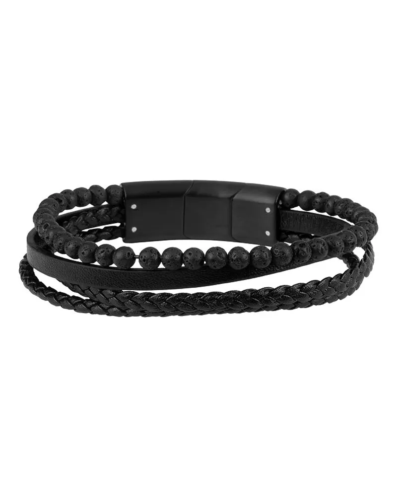 Jacques Lemans Armband Schwarz