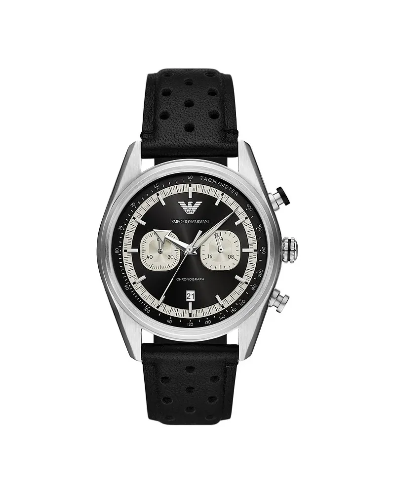 Emporio Armani Chronograph Silber