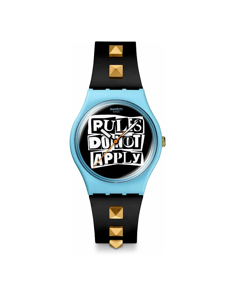 Swatch Unisexuhr 2507 SWATCH NO RULES Blau