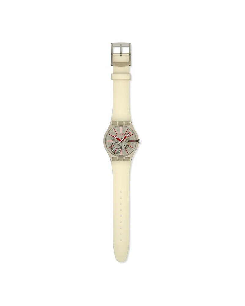 Swatch Unisexuhr 2601 SWATCH ESSENTIALS Beige