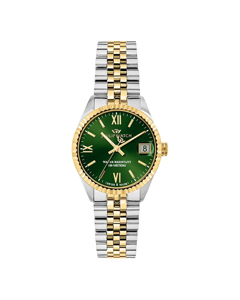 Philip Watch Damenuhr Caribe Urban Bicolor