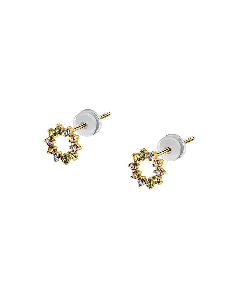 FAVS. Ohrstecker Gelbgold