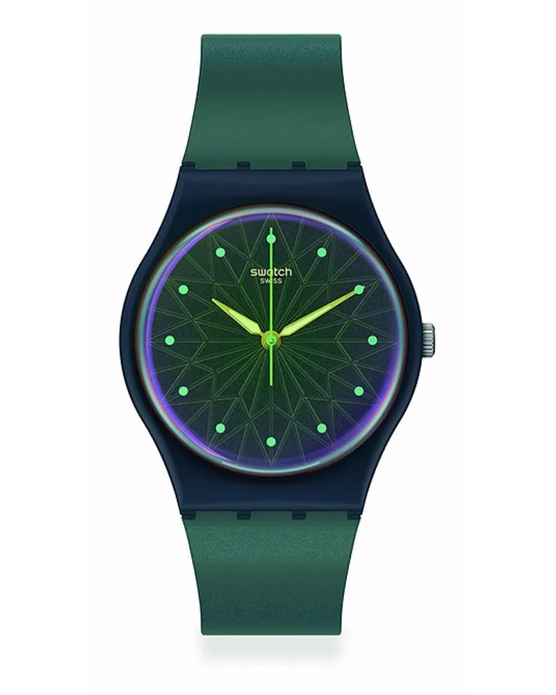Swatch Unisexuhr XM2023 Blau