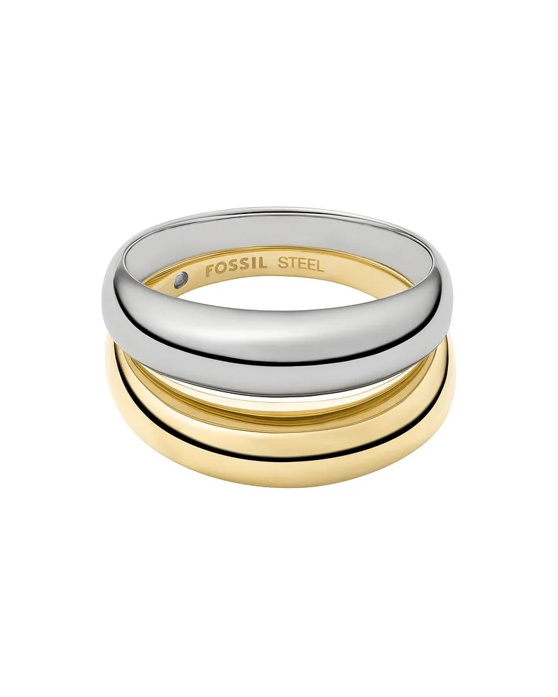 Fossil Damenring Ellis Bicolor