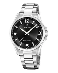 Festina Herrenuhr Solar Energy Silber