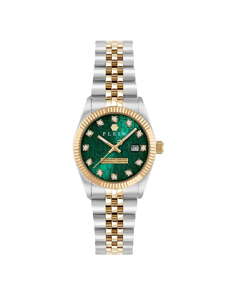 Philipp Plein Damenuhr Date Superlative Bicolor