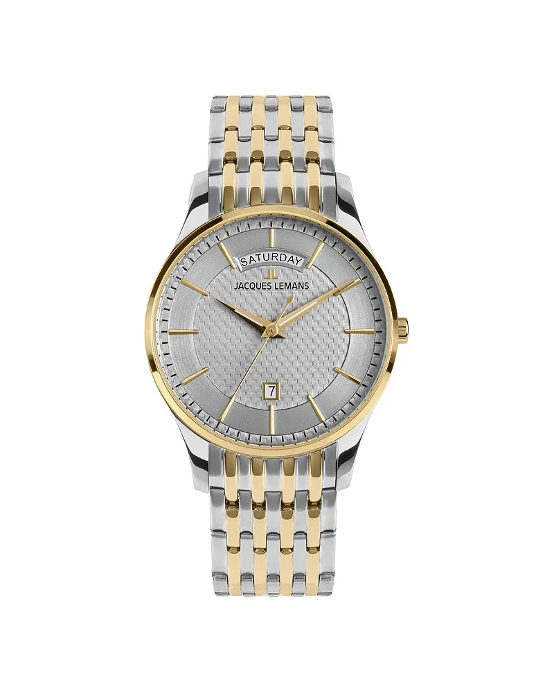 Jacques Lemans Herrenuhr London Silber