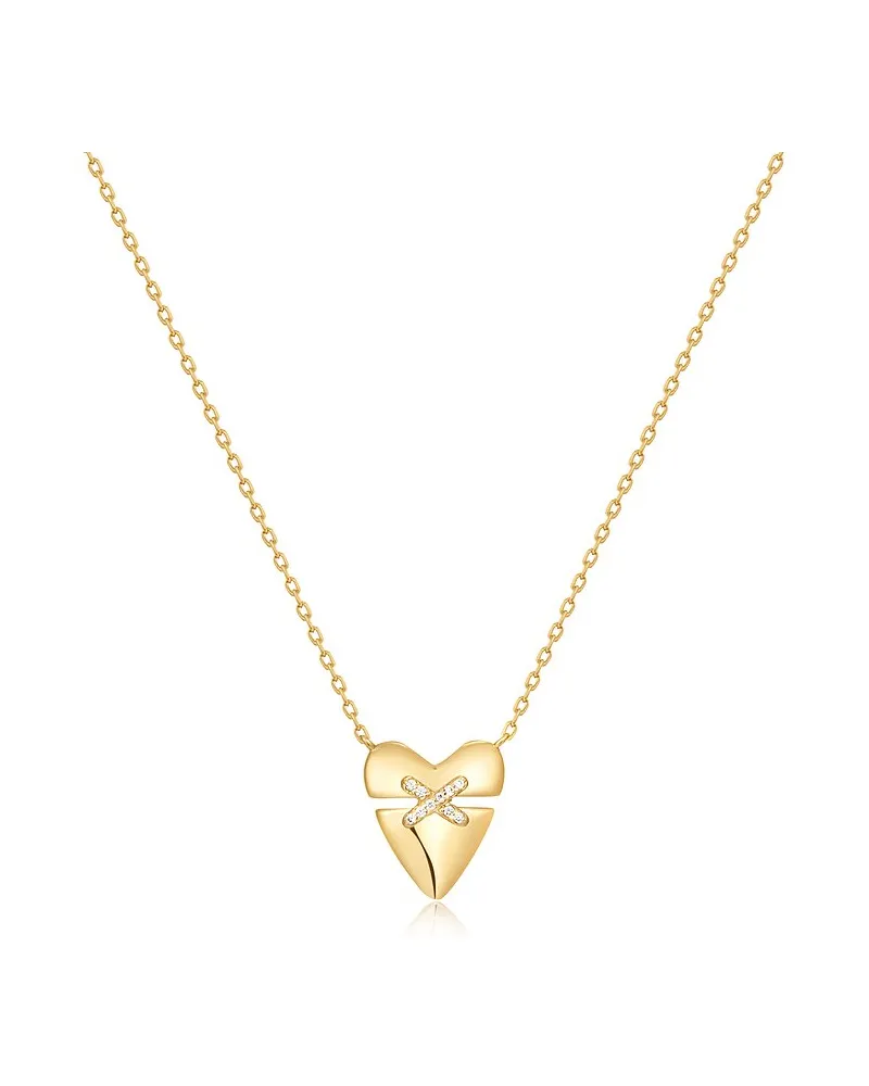 ANIA HAIE Kette  Heart Hunter Gold