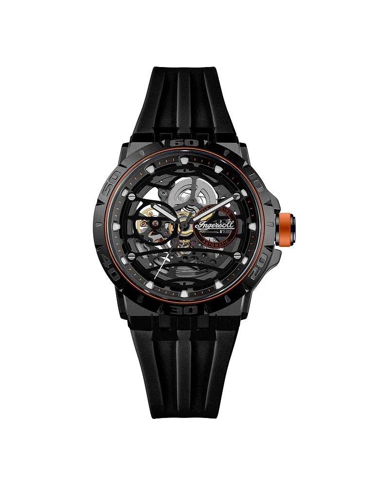 Ingersoll Herrenuhr The Rigger, 45mm (S Schwarz