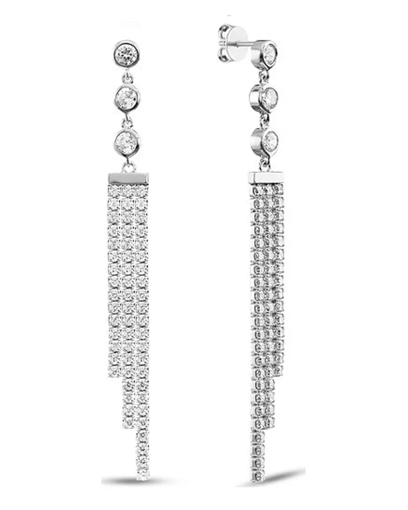 JETTE Ohrhänger CASCADE Silber