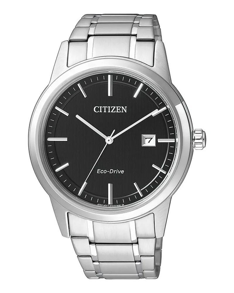 Citizen Herrenuhr Eco Drive Silber