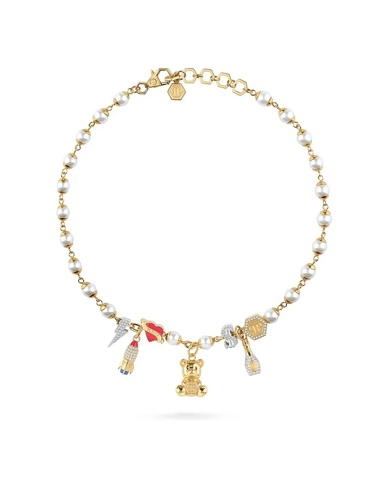Philipp Plein Kette Gelbgold