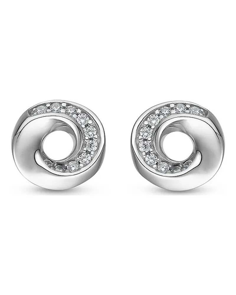 JETTE Ohrstecker TWISTED Silber
