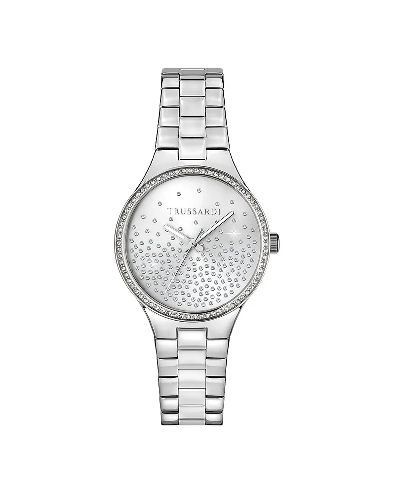 Trussardi Damenuhr Silber