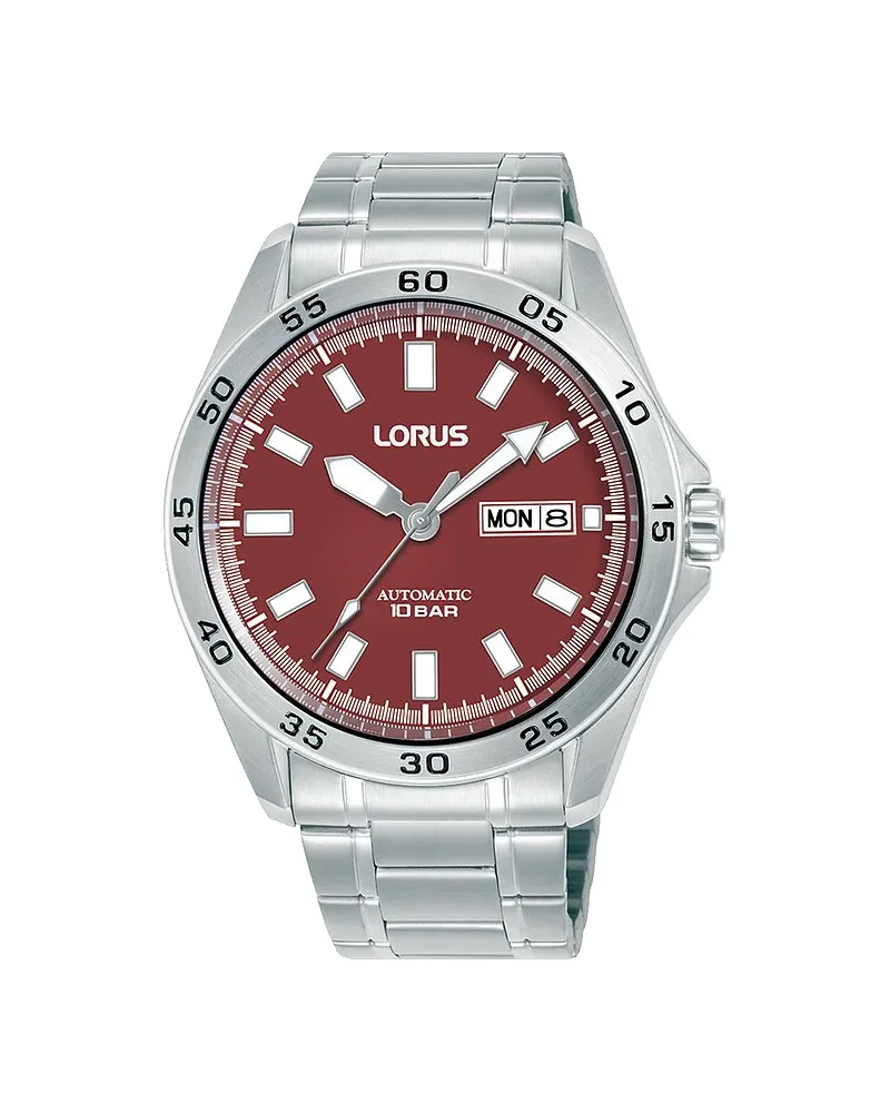 Lorus Herrenuhr Sports-Mechanical Silber