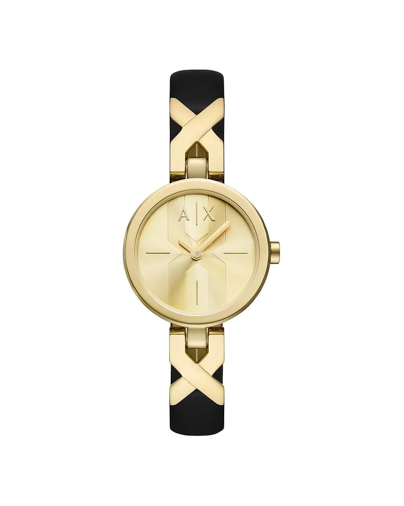 Armani Exchange Damenuhr Gold