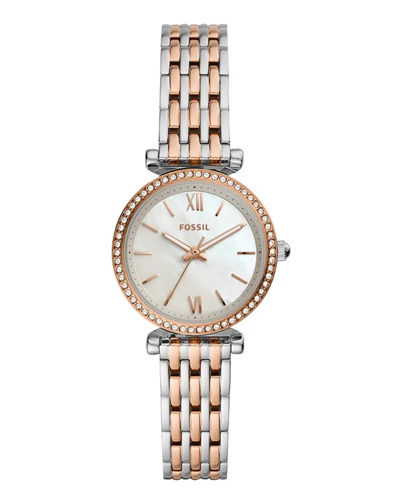 Fossil Damenuhr Carlie Mini Bicolor