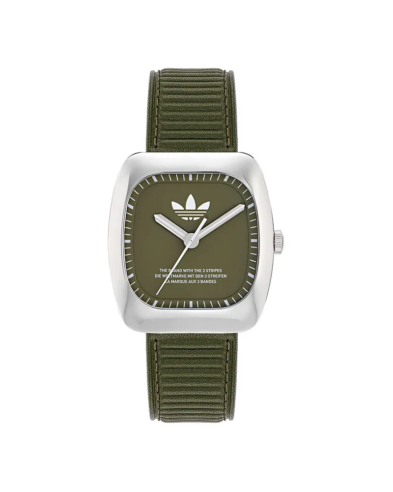 adidas Unisexuhr Silber