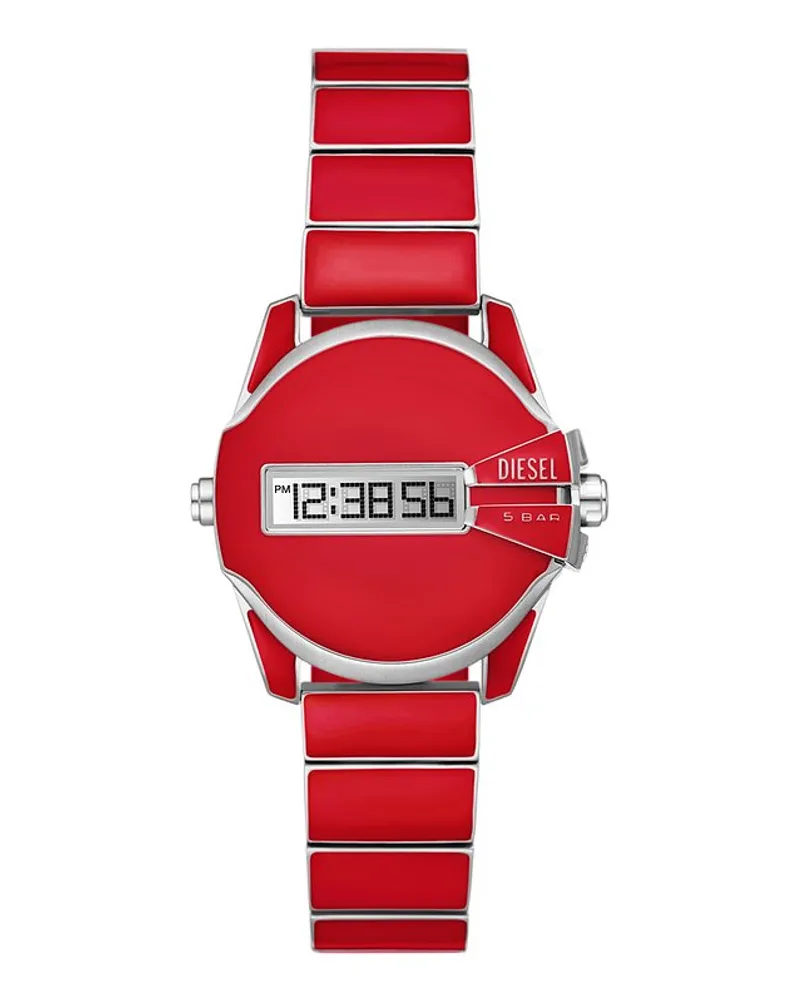 Diesel Herrenuhr Rot