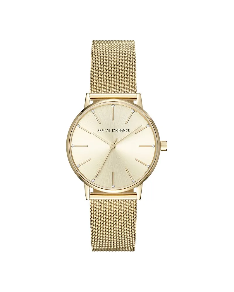 Armani Exchange Damenuhr Gold
