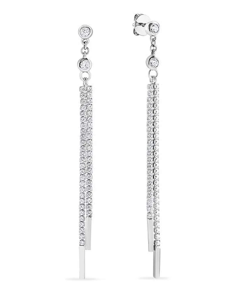 JETTE Ohrhänger CASCADE Silber