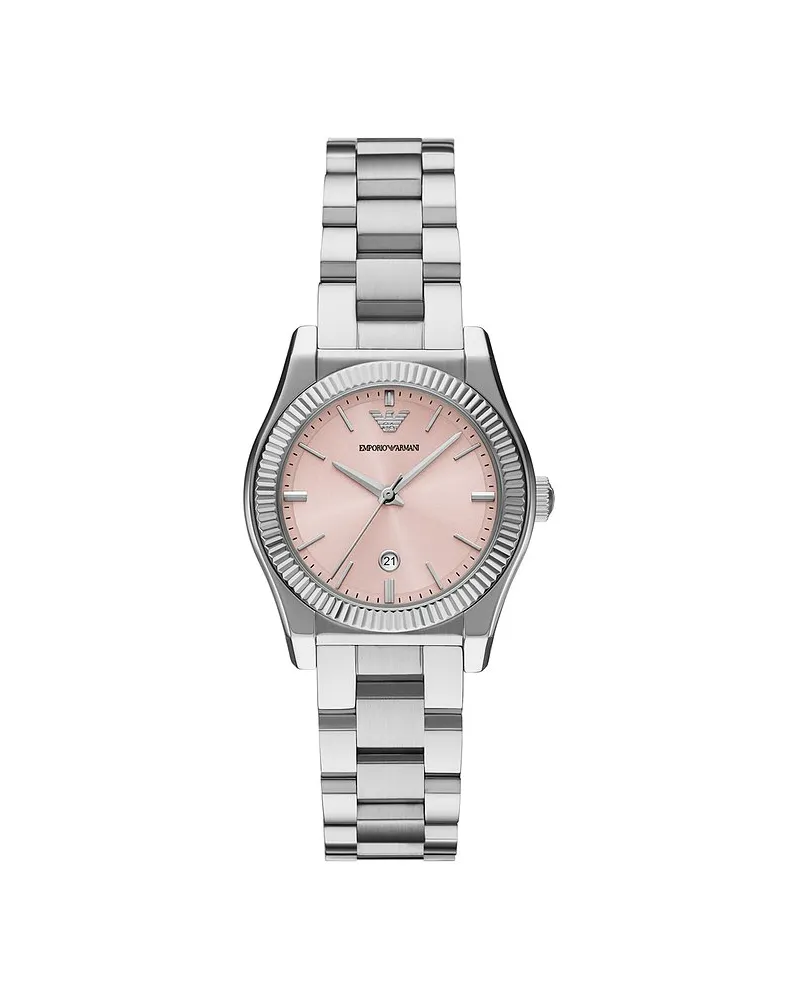 Emporio Armani Damenuhr Silber