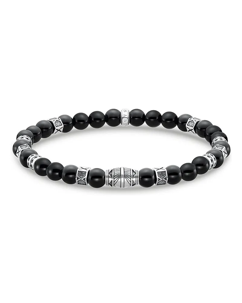 Thomas Sabo Armband Rebel at heart Schwarz