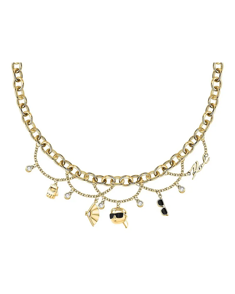 Karl Lagerfeld Kette Gelbgold