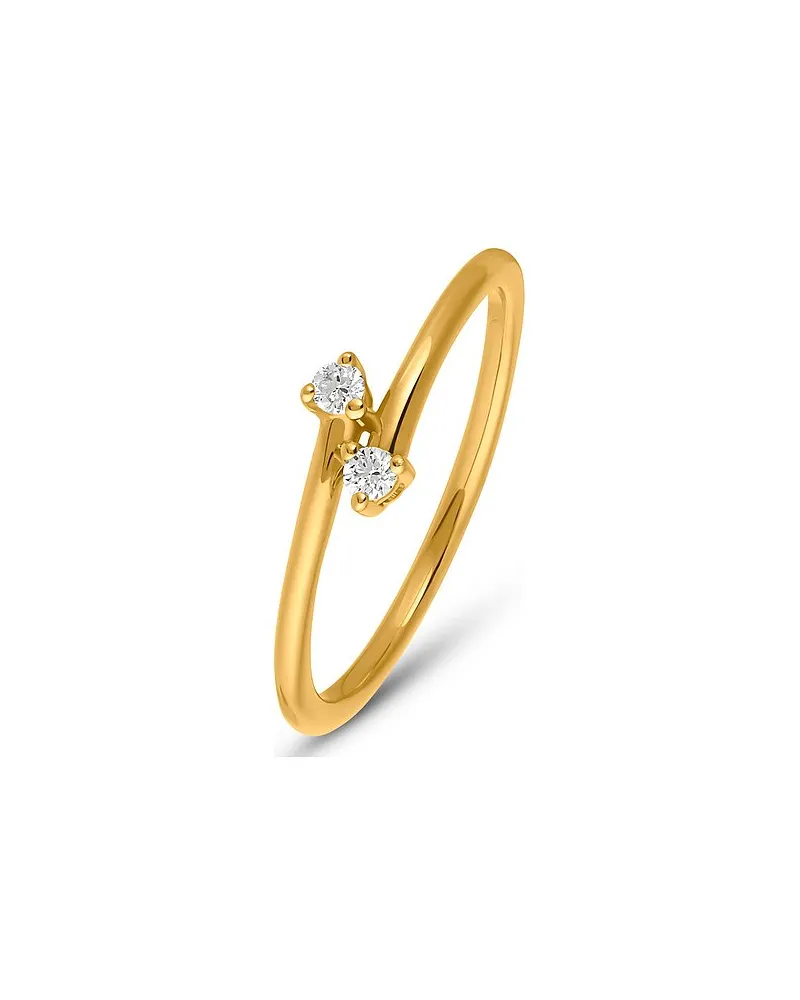 VALERIA Damenring Gelbgold