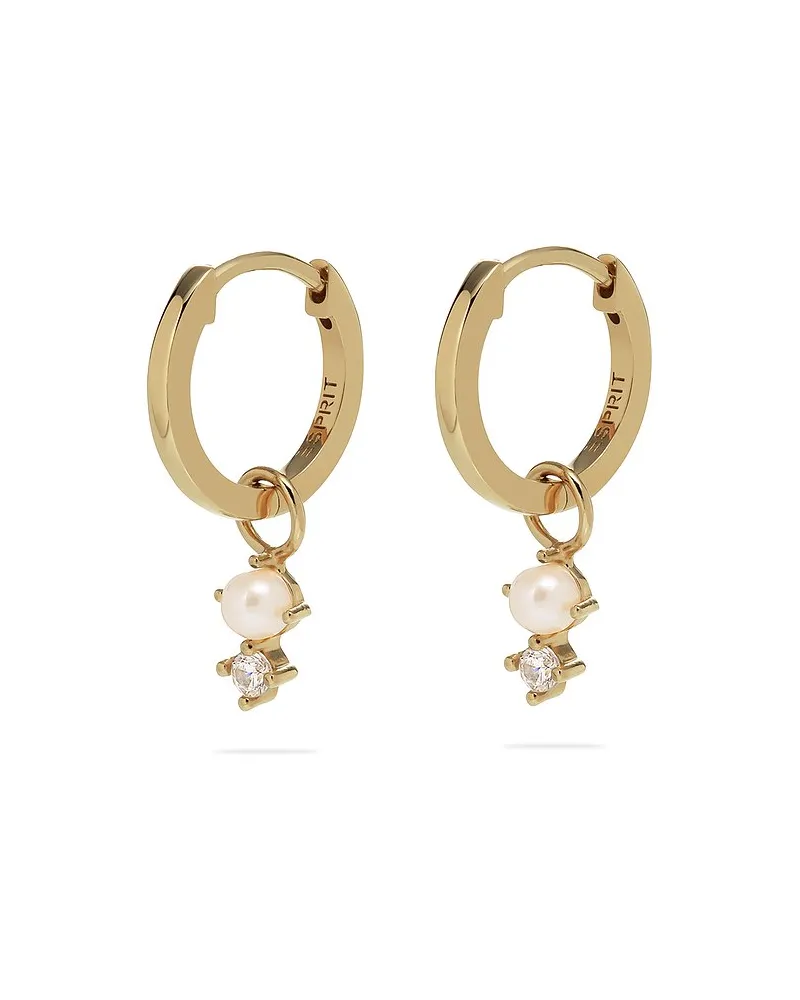 Esprit Creolen GLOSSY PEARLS Gold