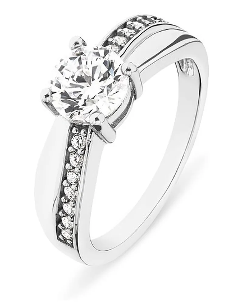 FAVS. Damenring Silber