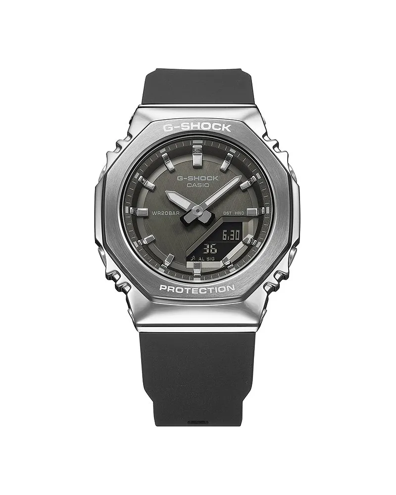Casio Damenuhr G-Shock Small Classic Silber