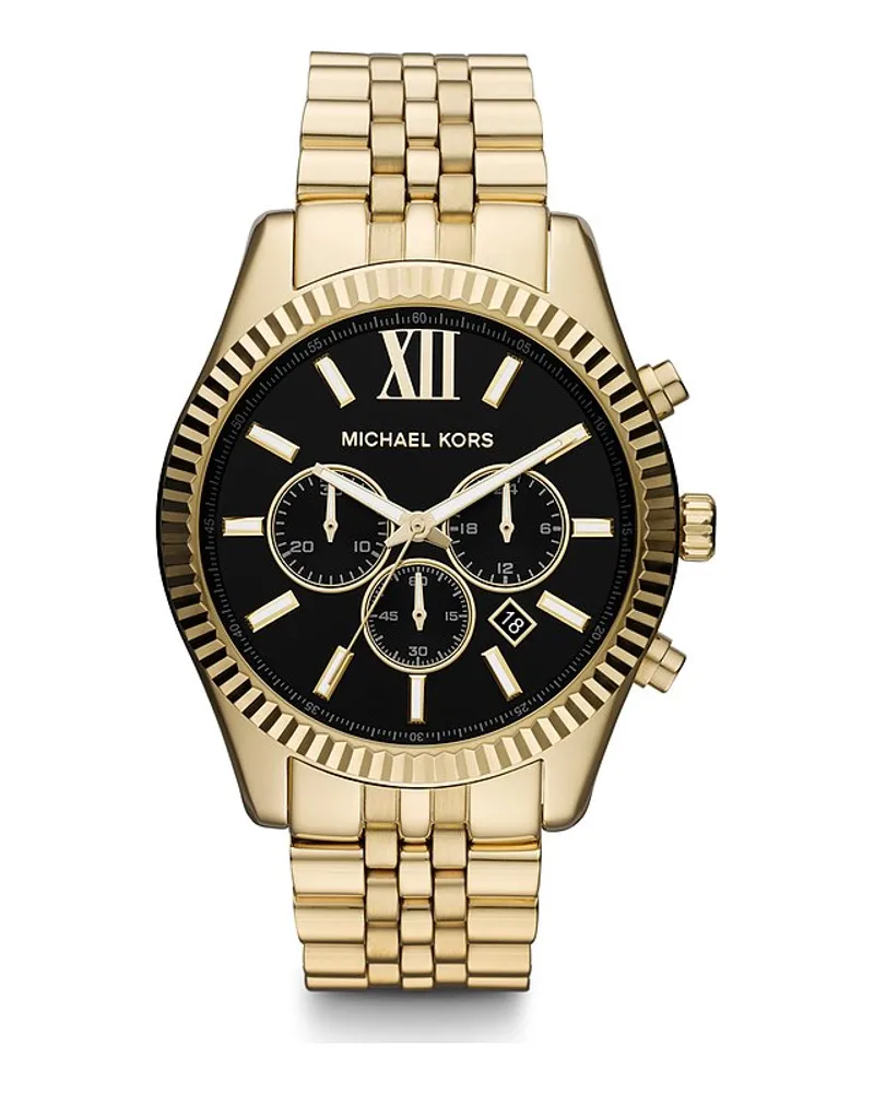 Michael Kors Chronograph Lexington Gold