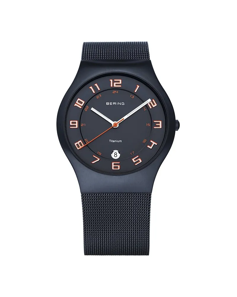 BERING Herrenuhr Blau