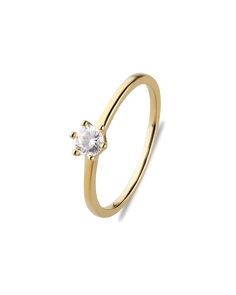 VALERIA Damenring Gelbgold