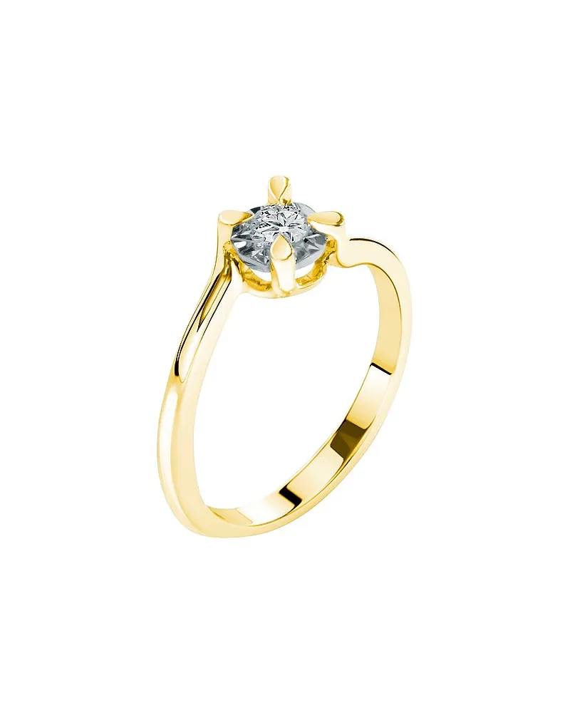 VALERIA Damenring Gelbgold