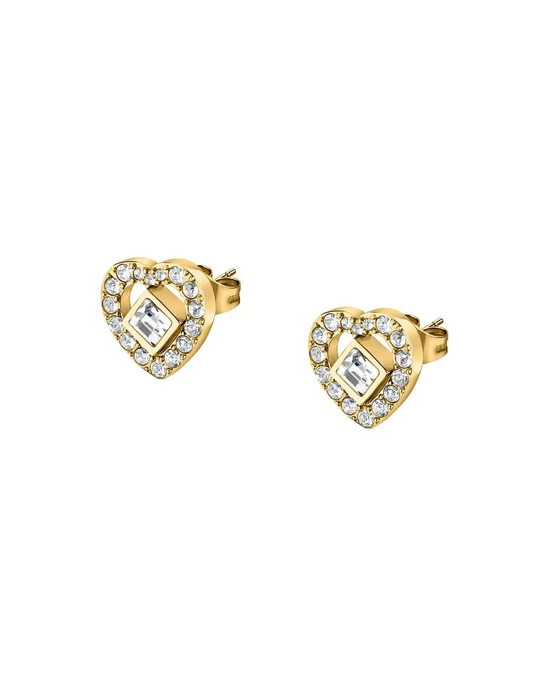 Karl Lagerfeld Ohrhänger Crystals Gelbgold