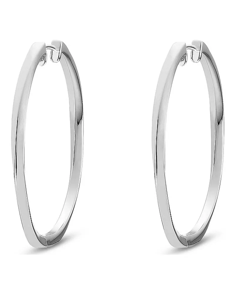 JETTE Creolen TWISTED Silber