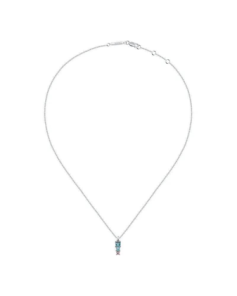 Esprit Kette SQUARE COLORS Silber