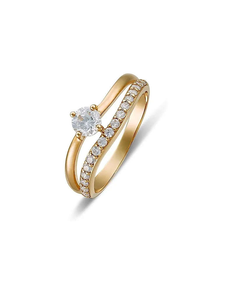 VALERIA Damenring Gelbgold