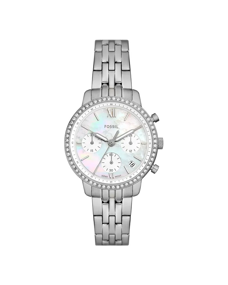 Fossil Chronograph NEUTRA Silber