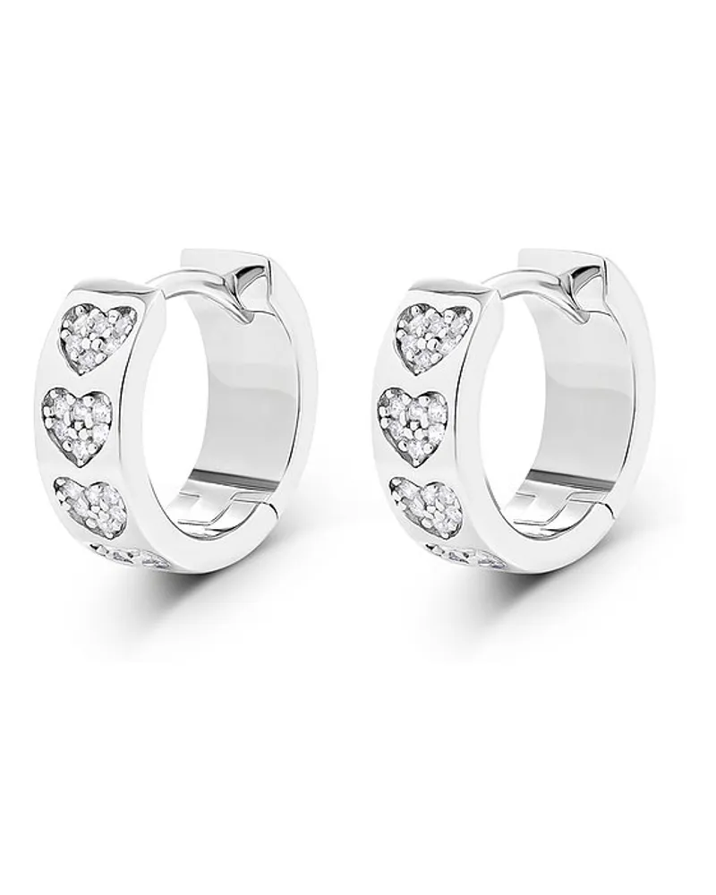 JETTE Creolen TRUE LOVE Silber