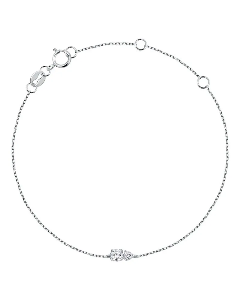 Live Diamond Armband Weißgold