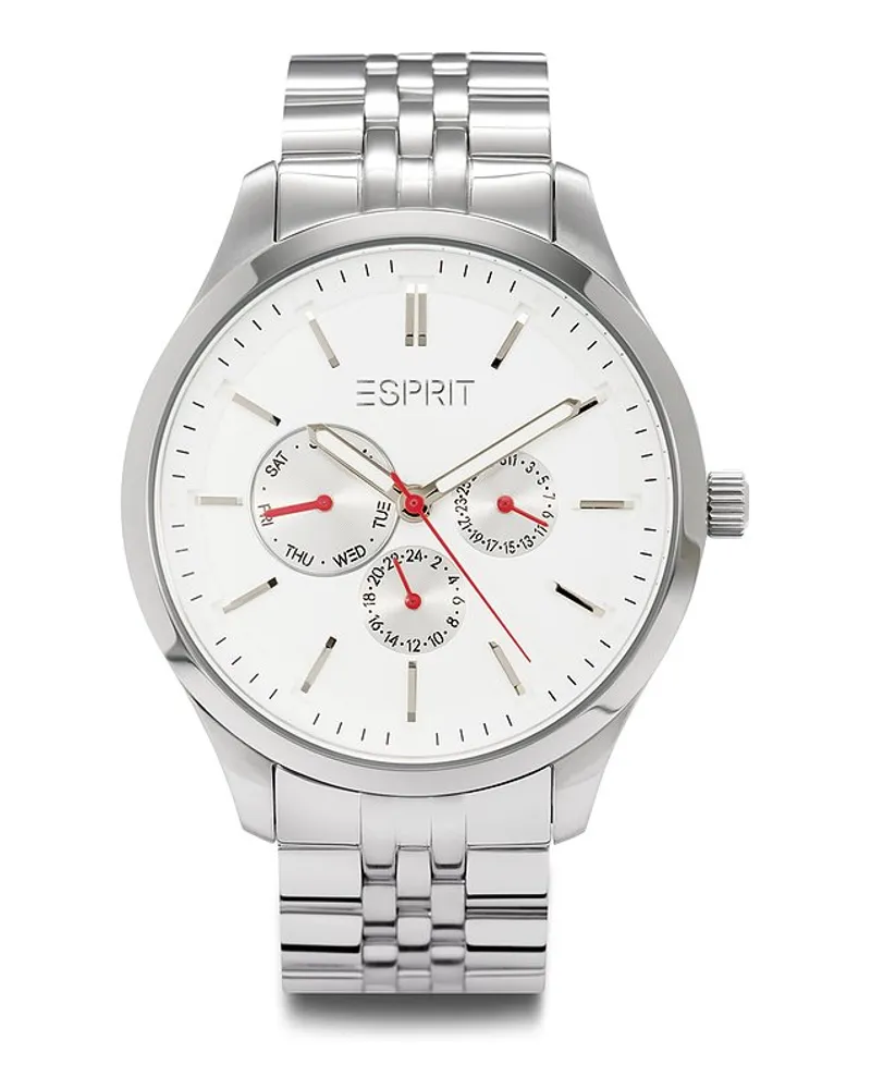 Esprit Herrenuhr Steady Silber