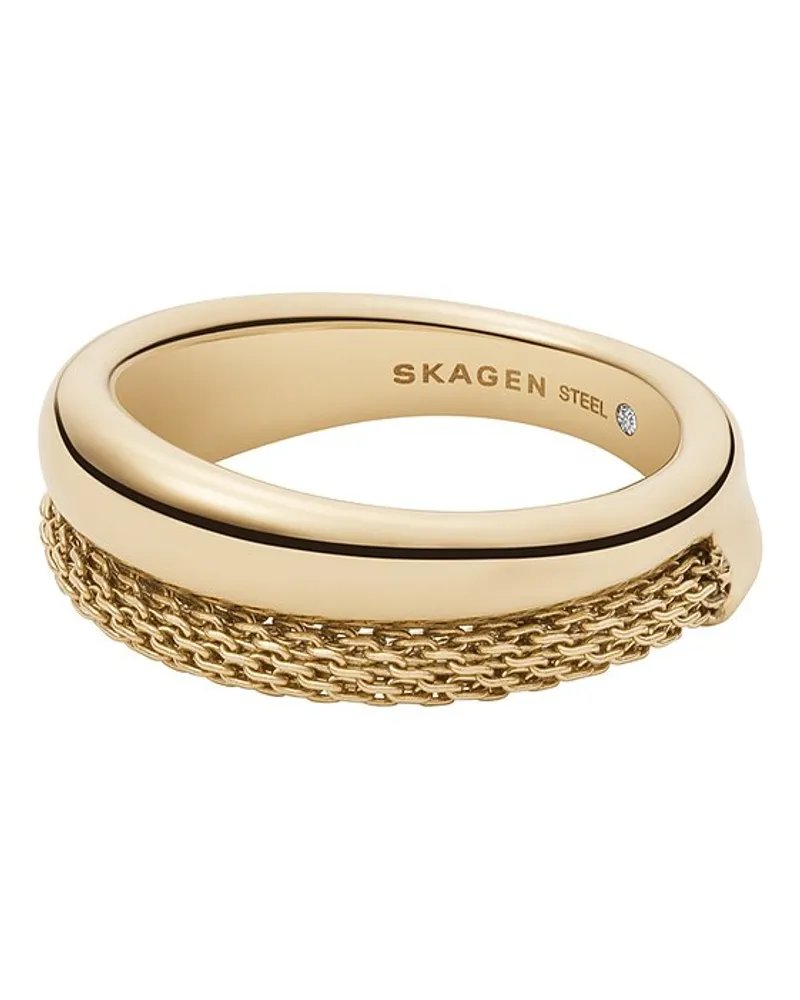 Skagen Damenring Merete Gold